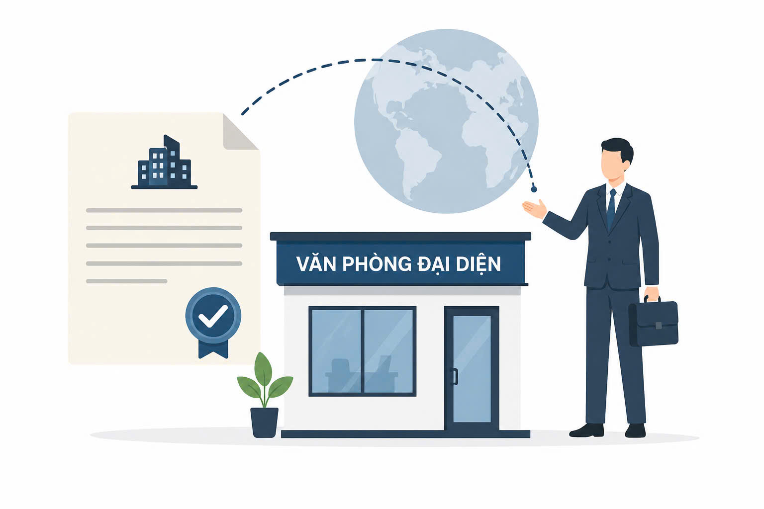 Hồ sơ, thủ tục thành lập văn phòng đại diện của thương nhân nước ngoài